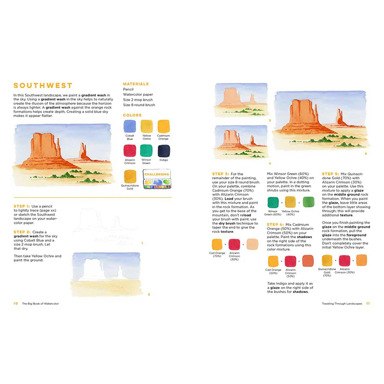 The Big Book of Watercolor: The Must-Have Guide to Painting - Image 4
