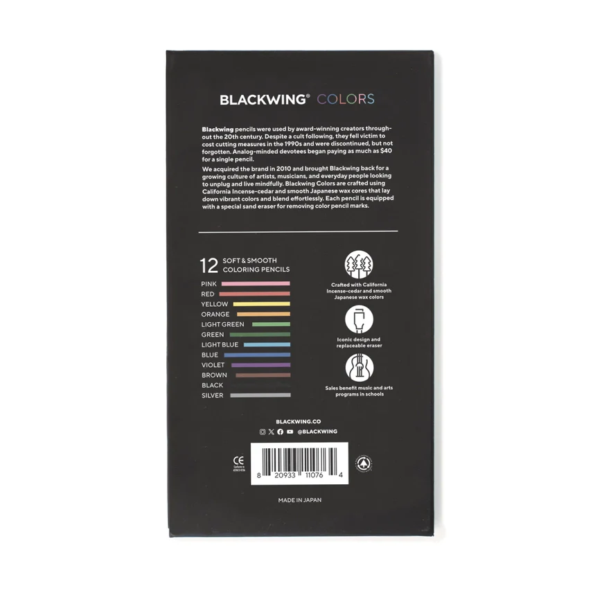 Blackwing Colors Pencil Set - Image 4