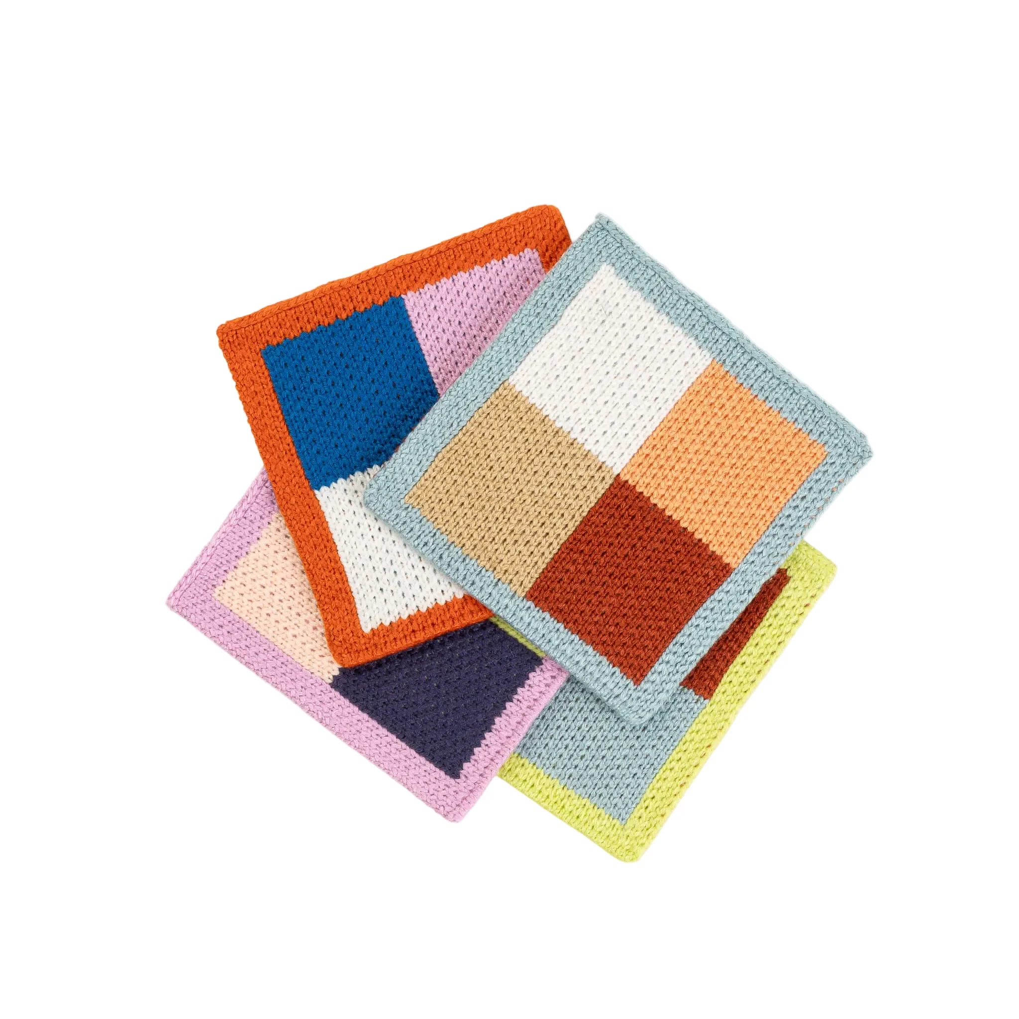 Color Patch Coaster Set