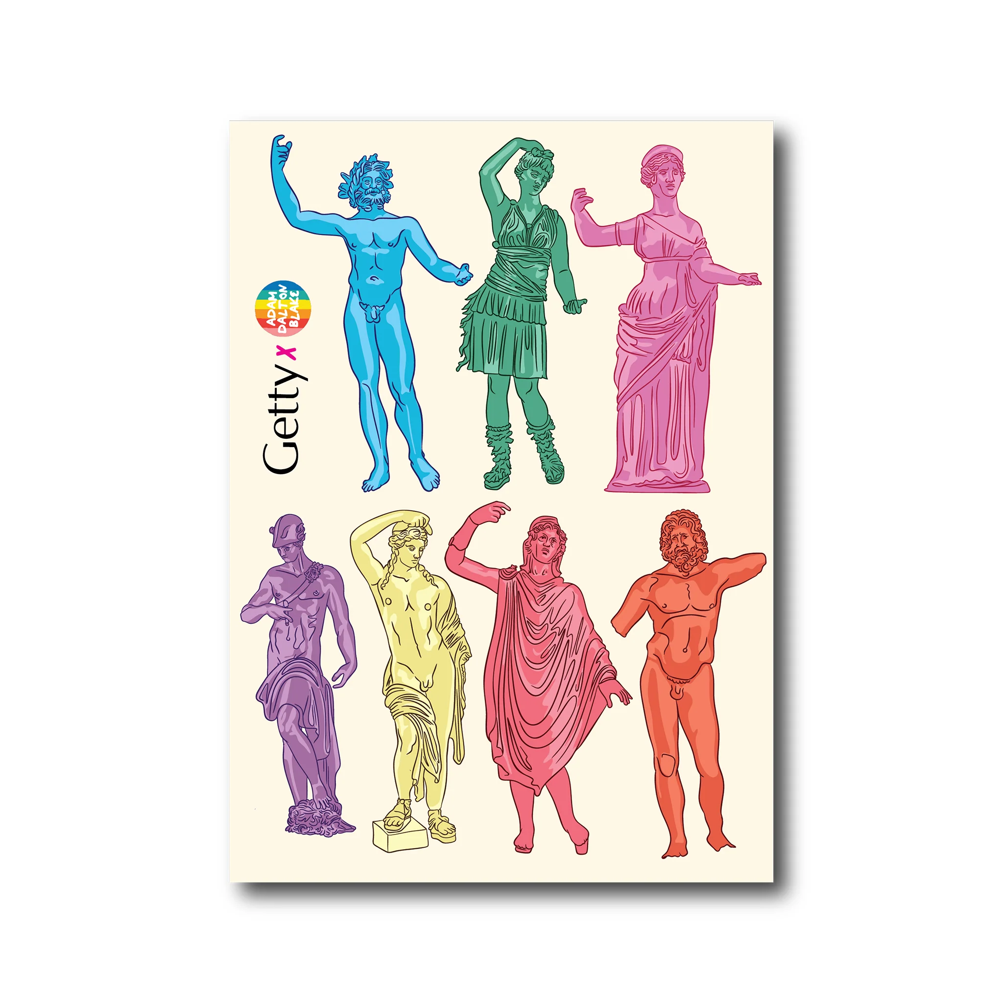 Colorful Gods Sticker Sheet
