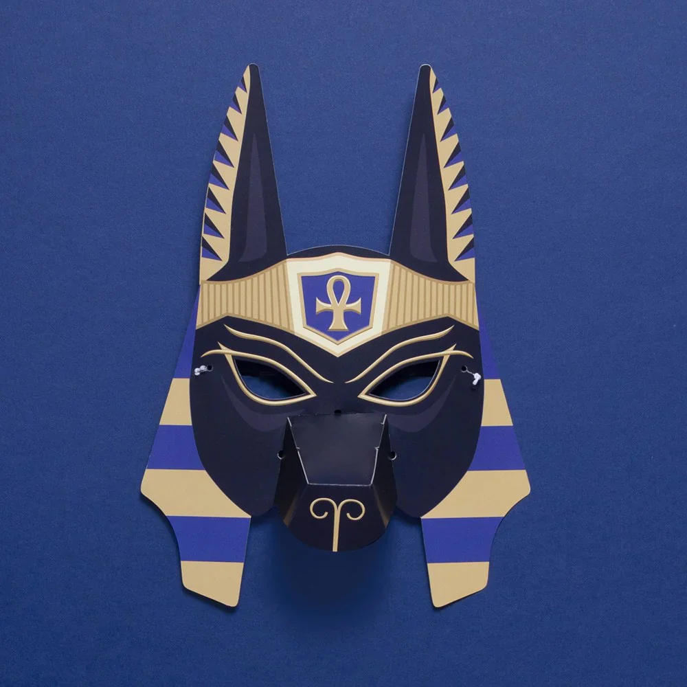 Create Your Own Egyptian Gods Animal Masks Craft Kit - Image 3