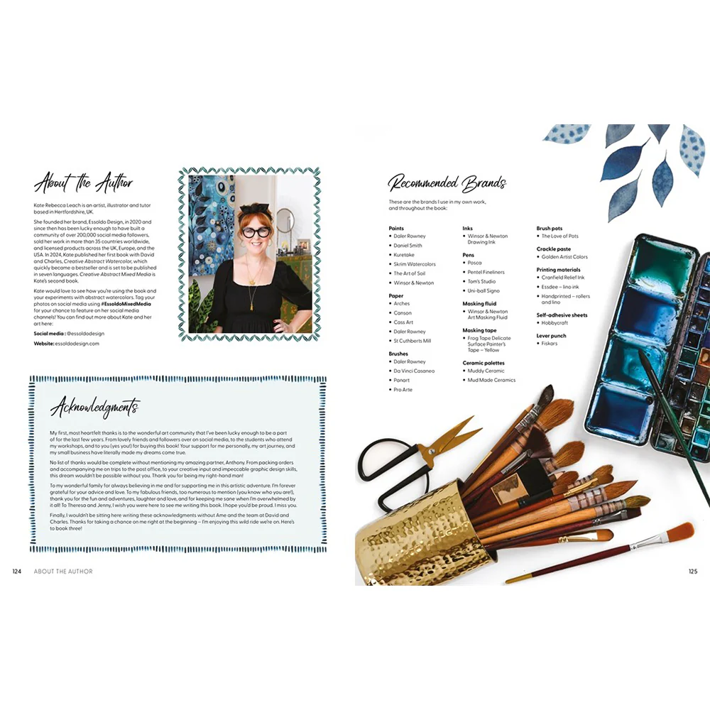 Creative Abstract Mixed Media: The Beginner's Guide to Expressive Painting with Watercolor and More - Image 2