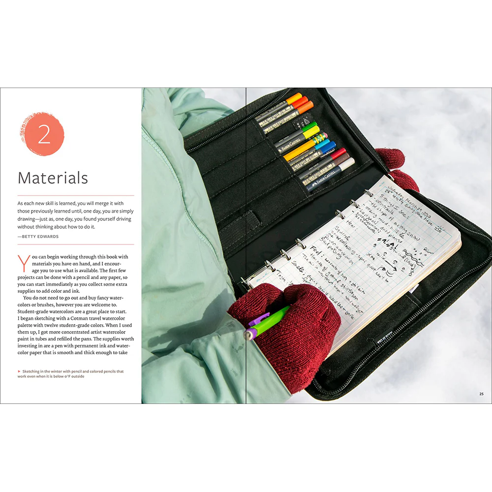 Discover the Art of Field Sketching: Nature-Inspired Techniques for Pencil, Pen, and Watercolor - Image 3