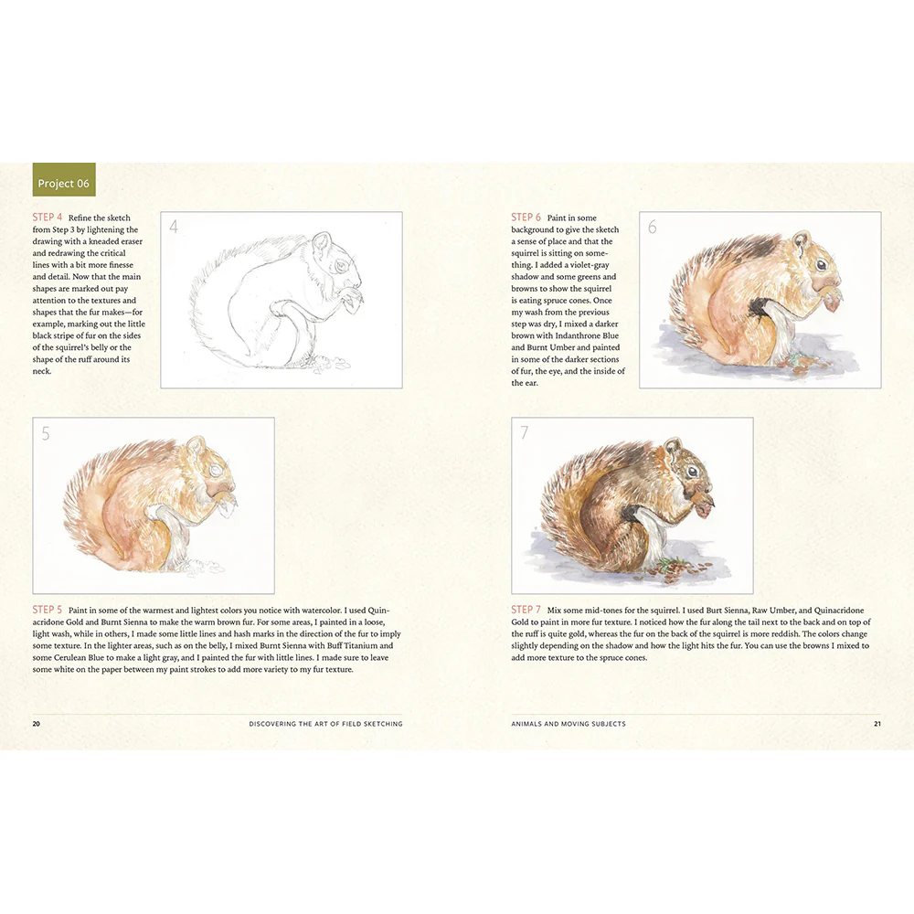 Discover the Art of Field Sketching: Nature-Inspired Techniques for Pencil, Pen, and Watercolor - Image 5