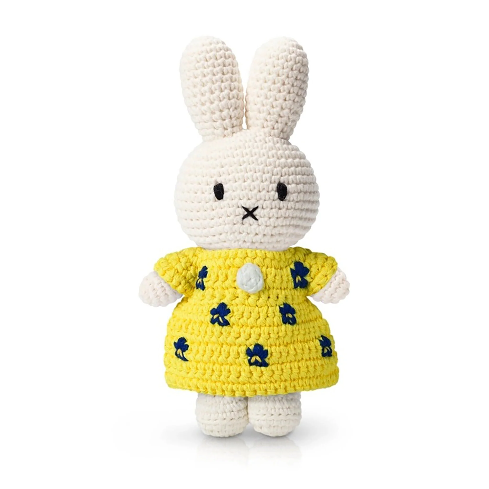 Miffy in Van Gogh Inspired Irises Outfit Crochet Doll
