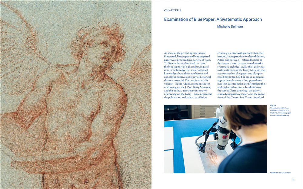 Drawing on Blue: European Drawings on Blue Paper, 1400s-1700s - Image 6