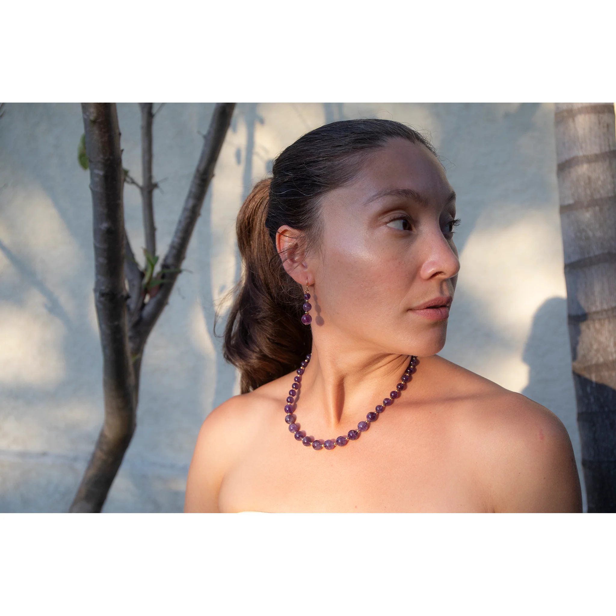 Amethyst Gradient Earrings - Image 3