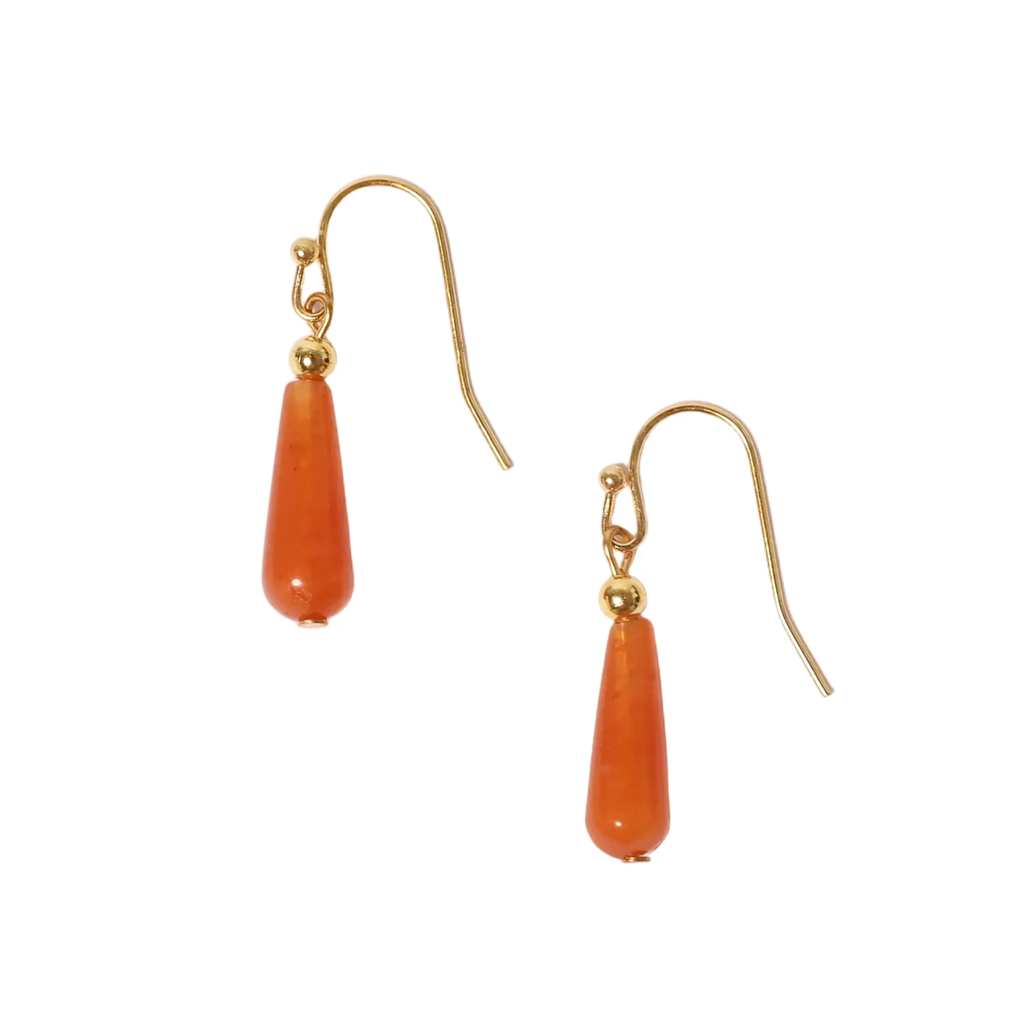 Agate Teardrop Earrings