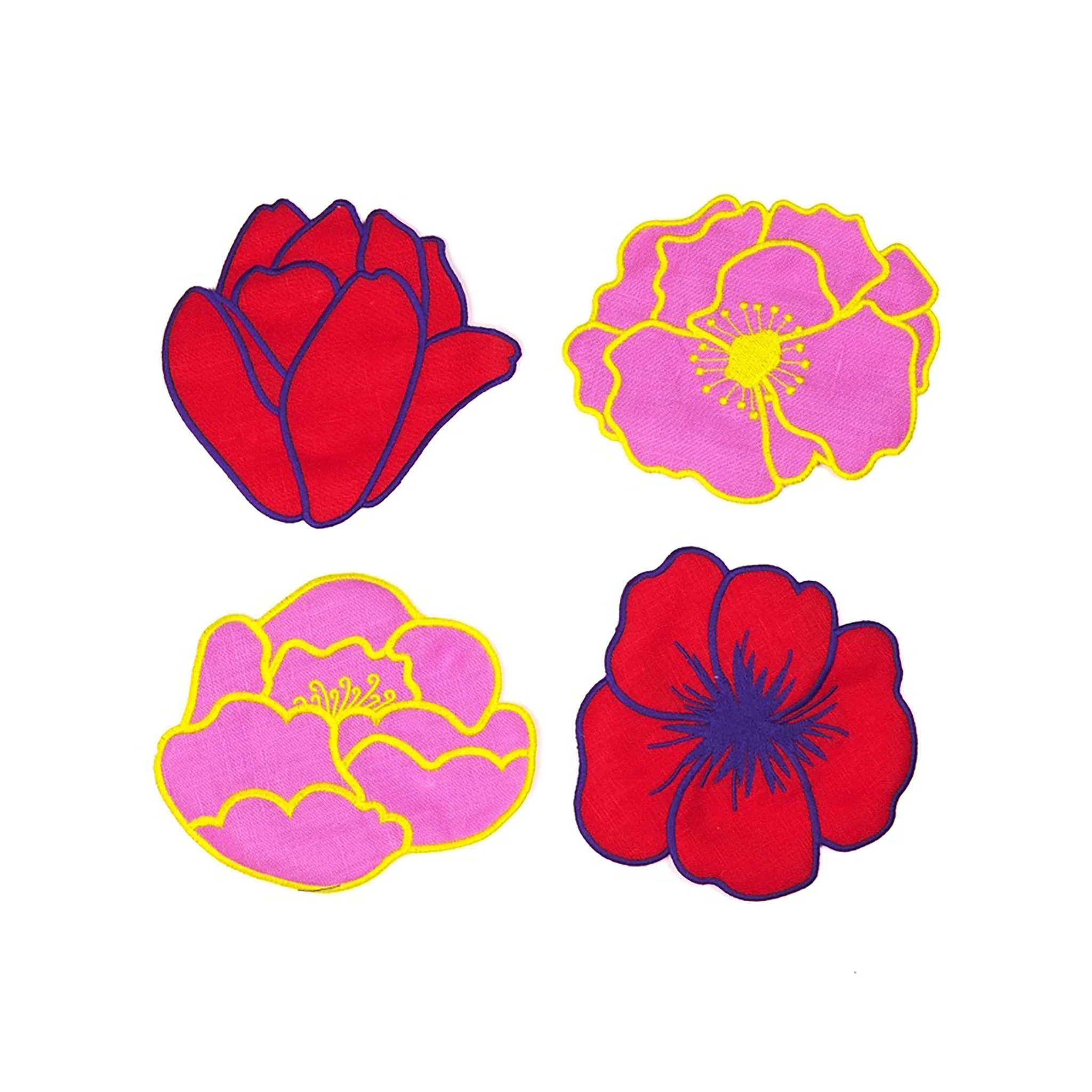 Flower Napkins