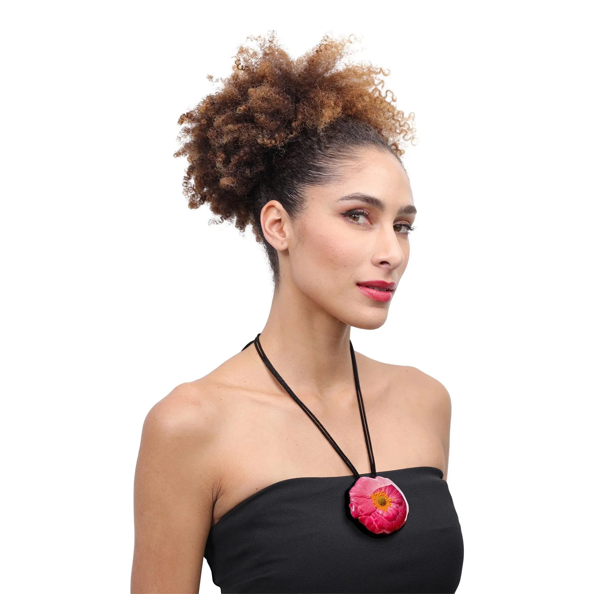 Garland Necklace with Pendant - Image 2