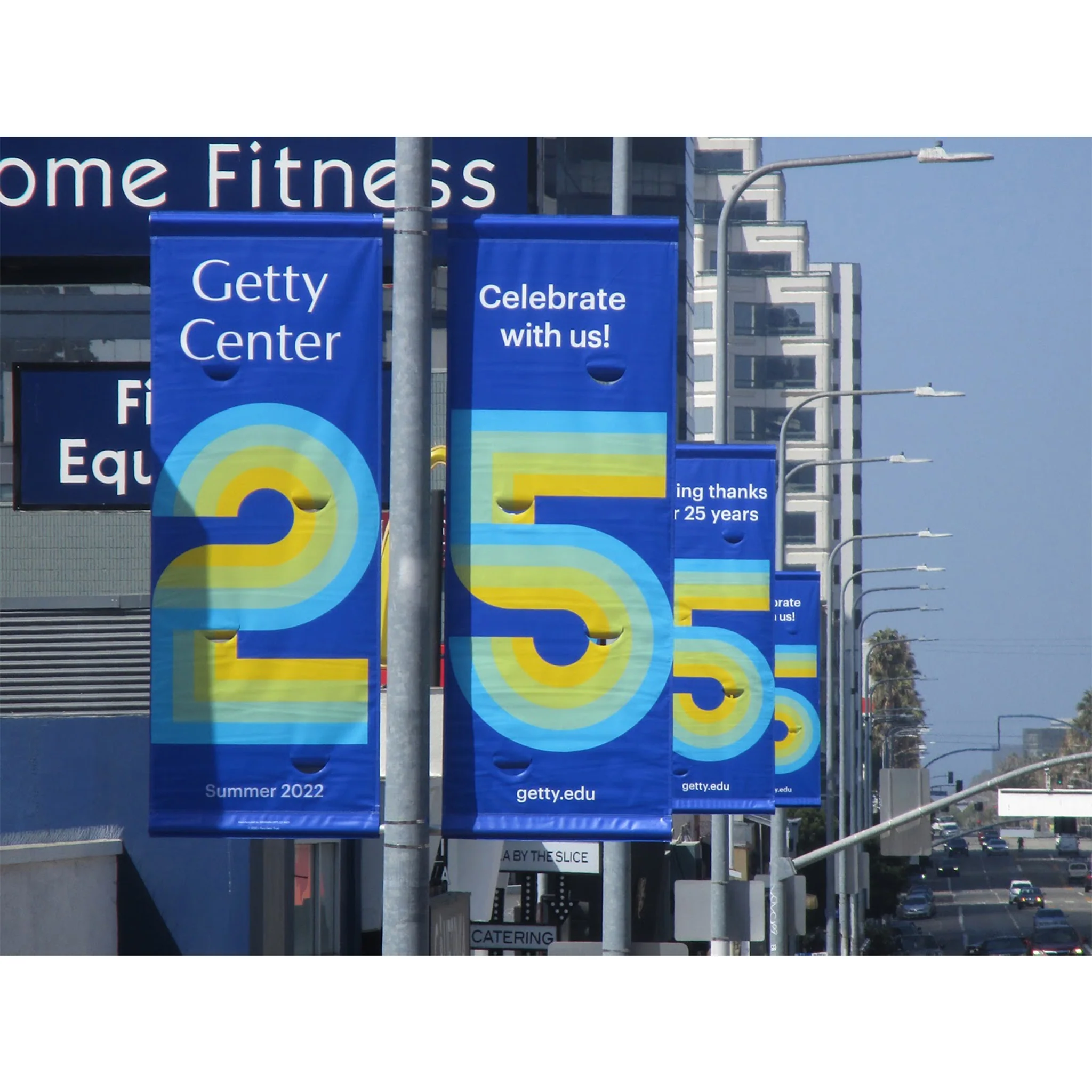 Getty 25th Anniversary Street Banner (Set of 2) - Image 3
