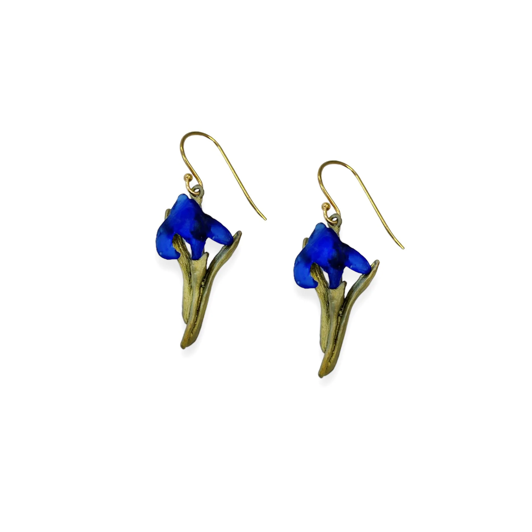 Iris Glass Earrings