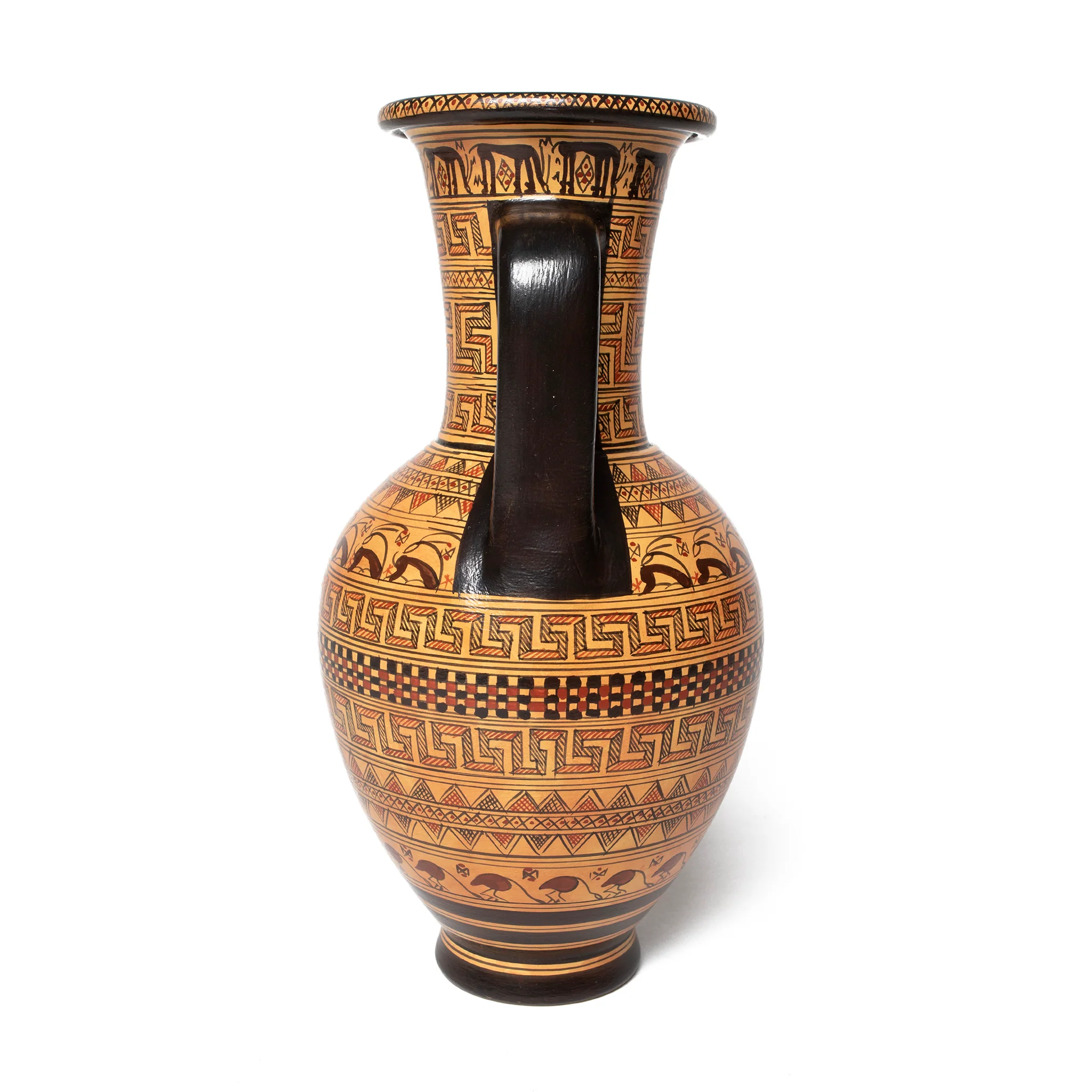 Greek Vase - Geometric Amphora 20 cm - Image 2