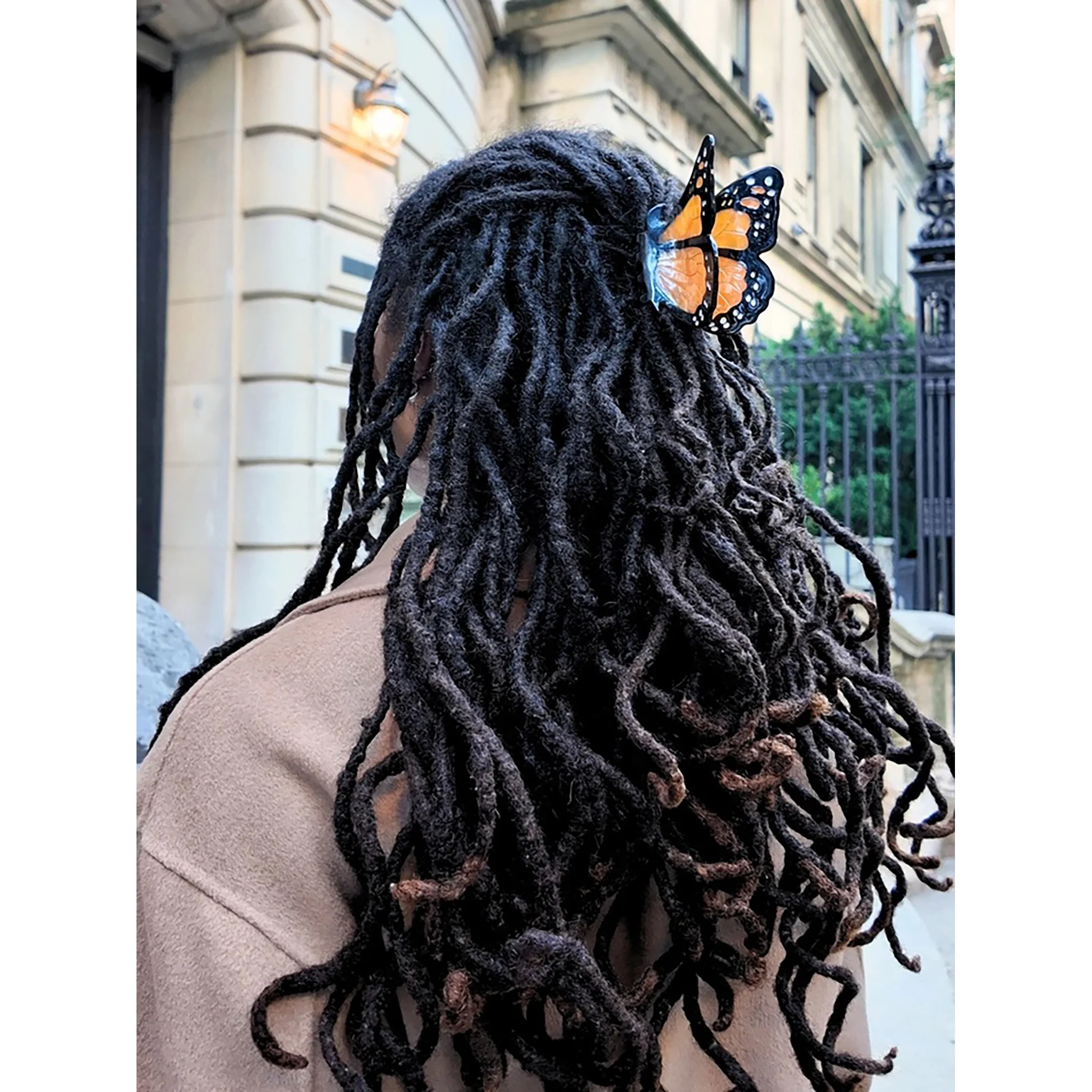 Monarch Butterfly Hair Clip - Image 3
