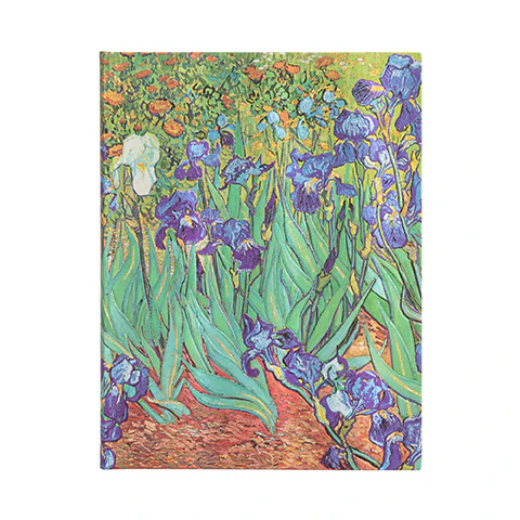 Ultra Lined Journal - Van Gogh Irises