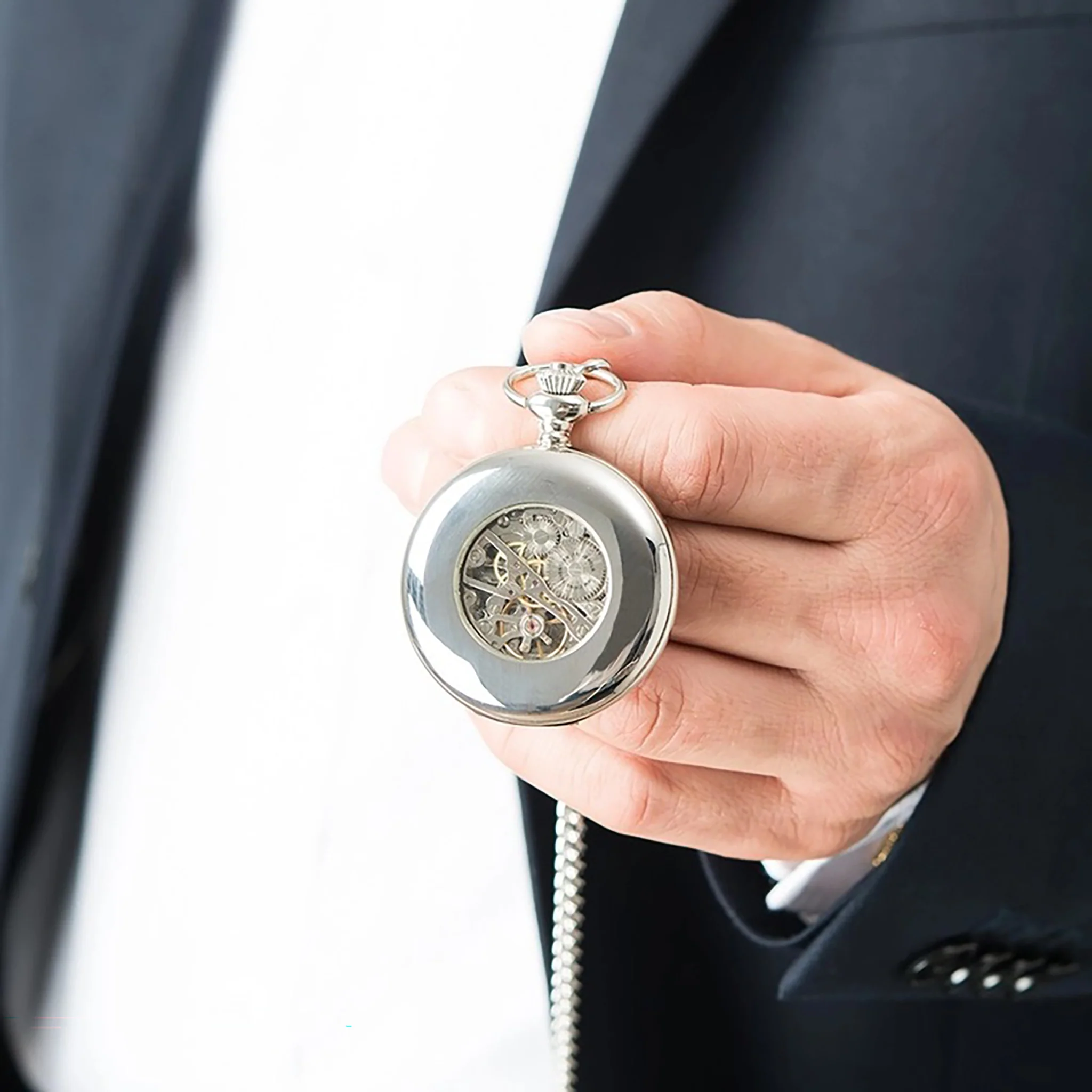 Mechanical Pocket Watch - Image 2