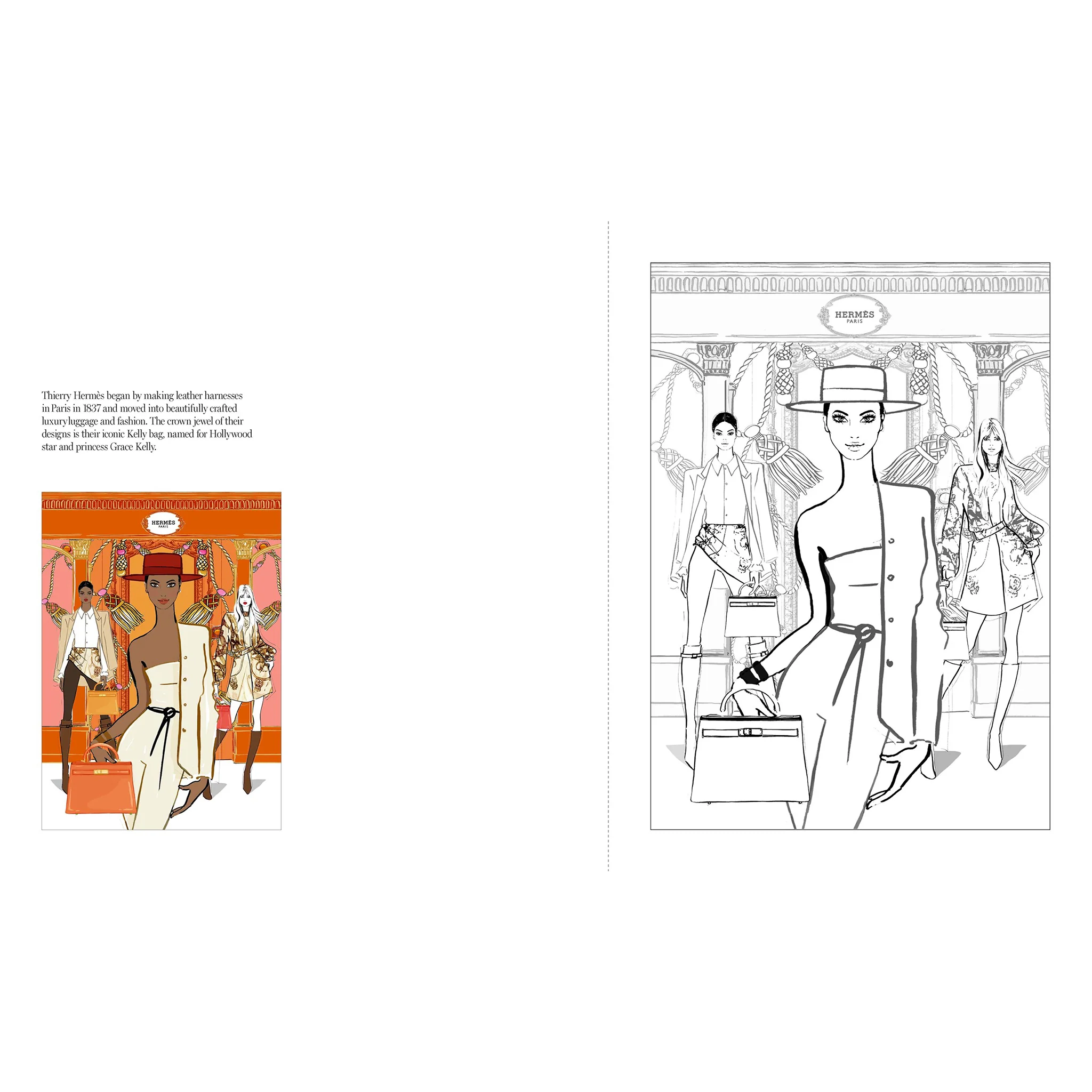 Megan Hess: The World of Fashion Coloring Book - Image 3