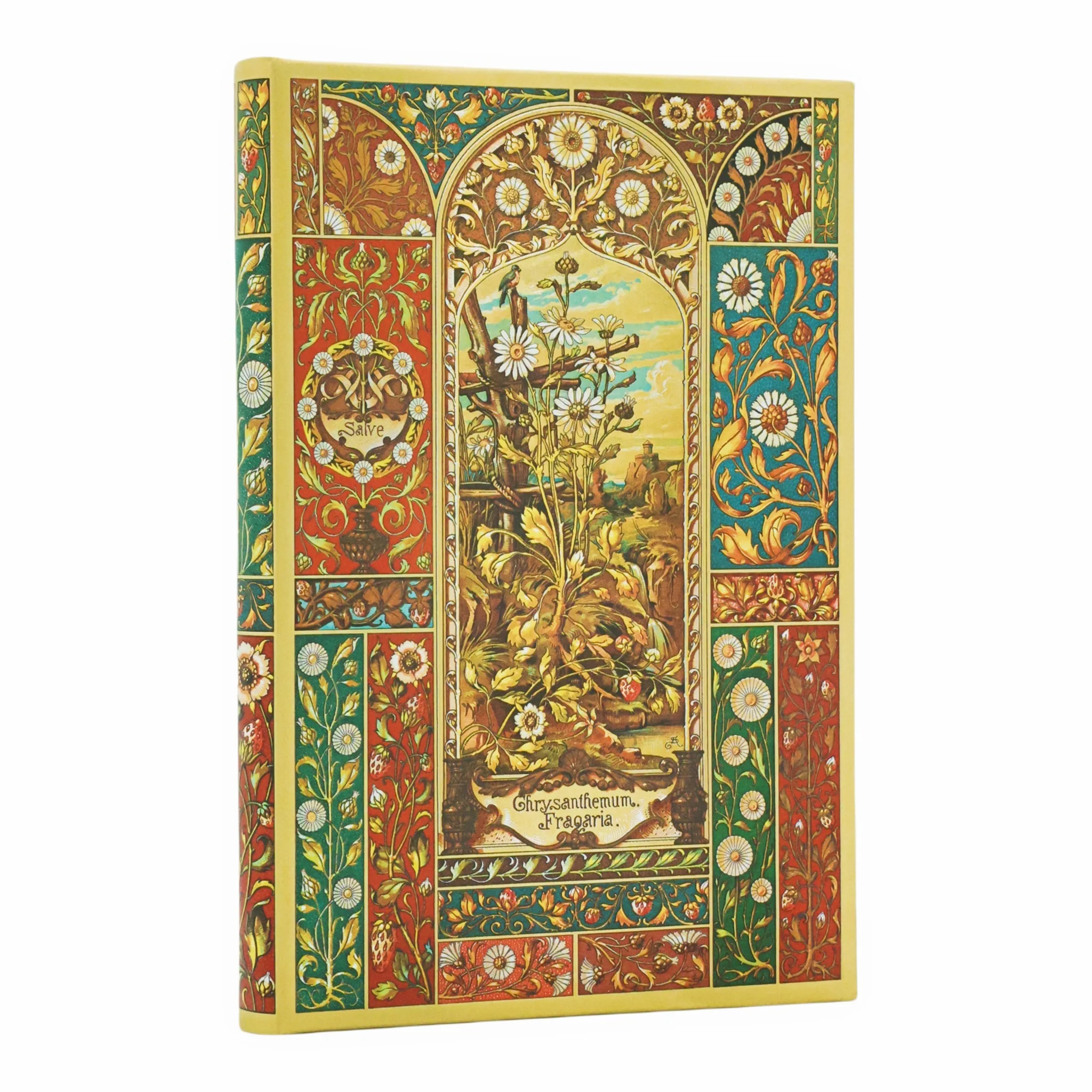 Mini Lined Hardcover Journal - Viennese Fruit