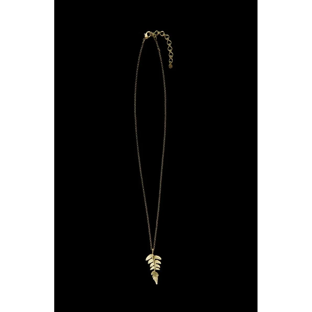 Fern Chain Pendant Necklace - Image 3