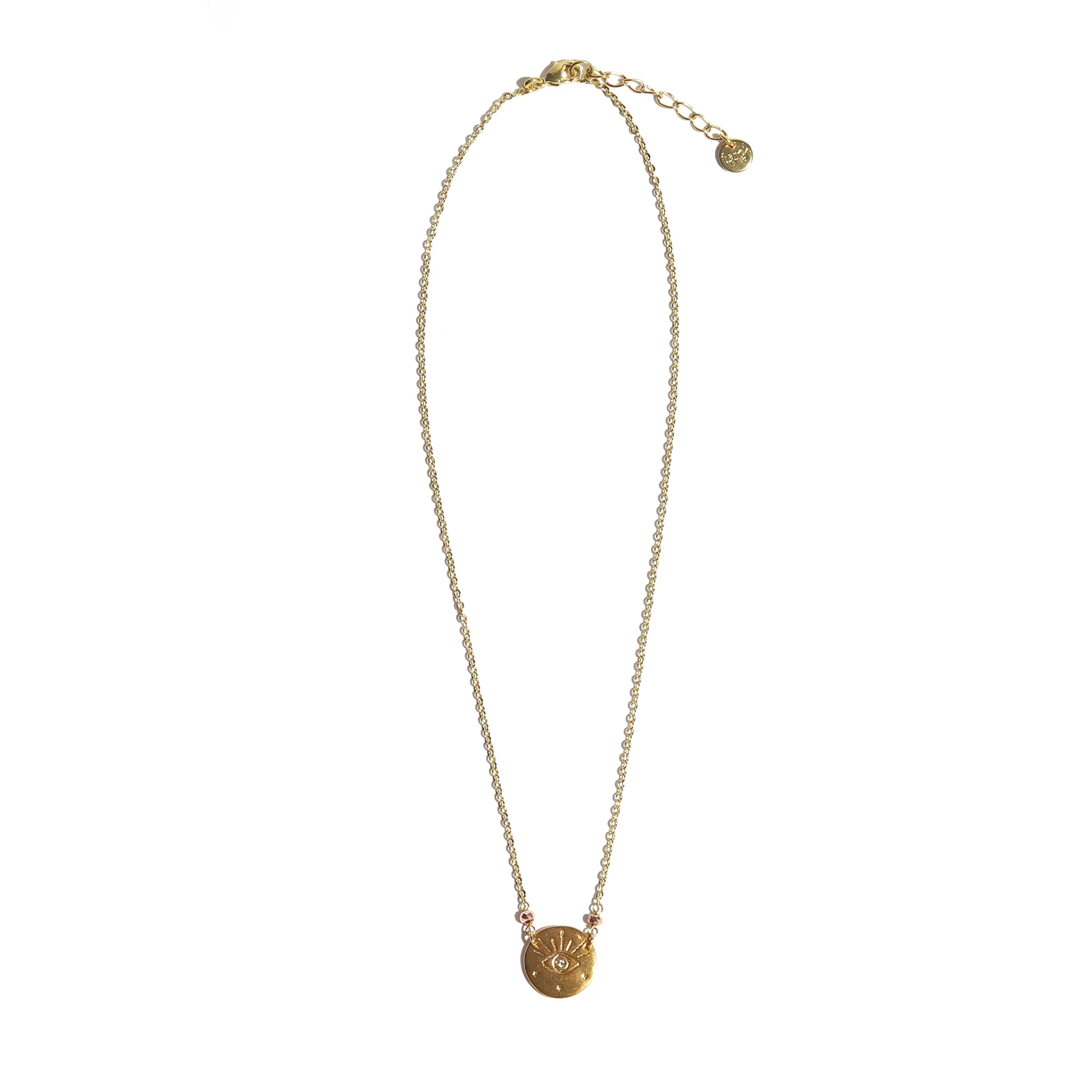 Celeste Disc Necklace - Image 2