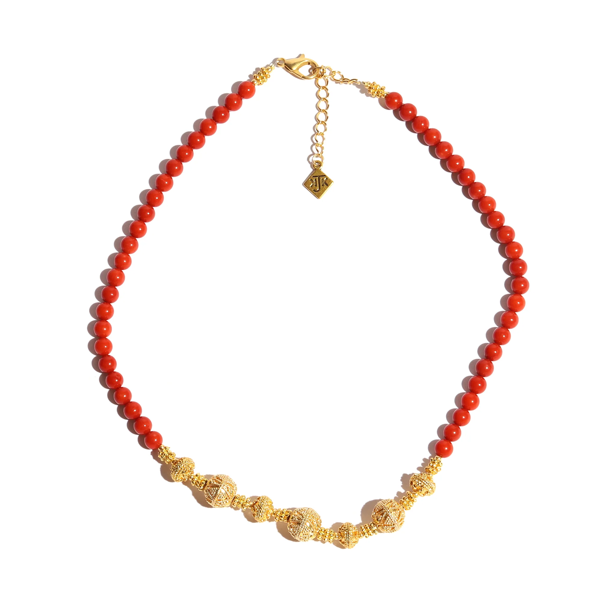 Classical Coral Choker
