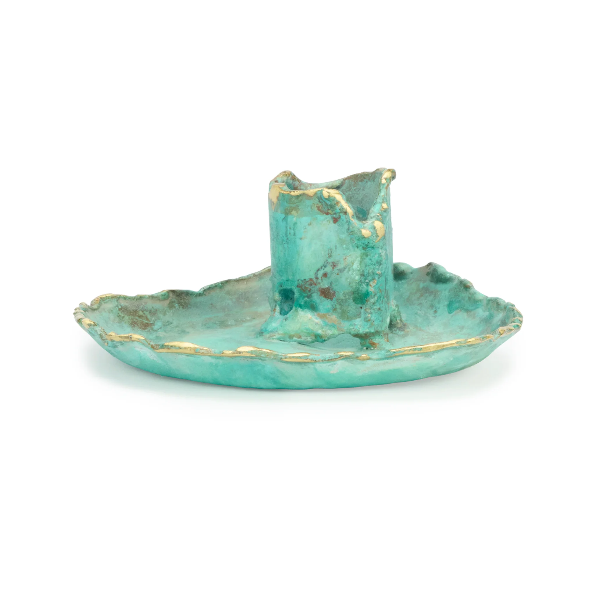 Patina Volcan Candle Holder - Image 2