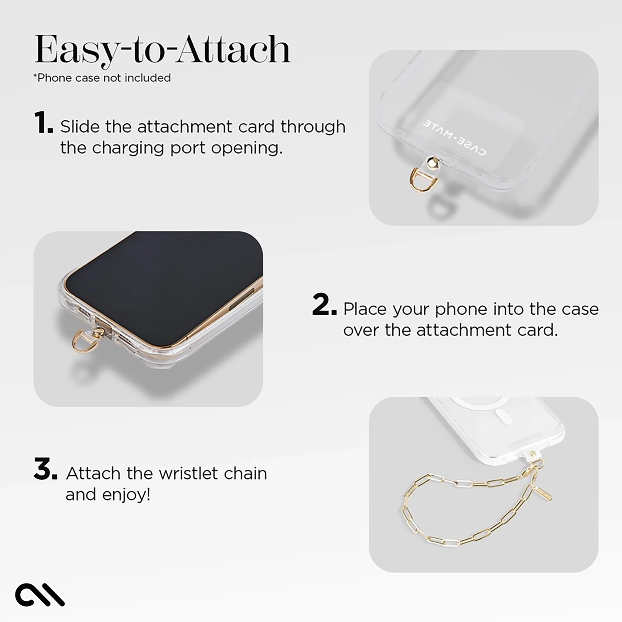 Gold Chain Phone Charm - Image 4
