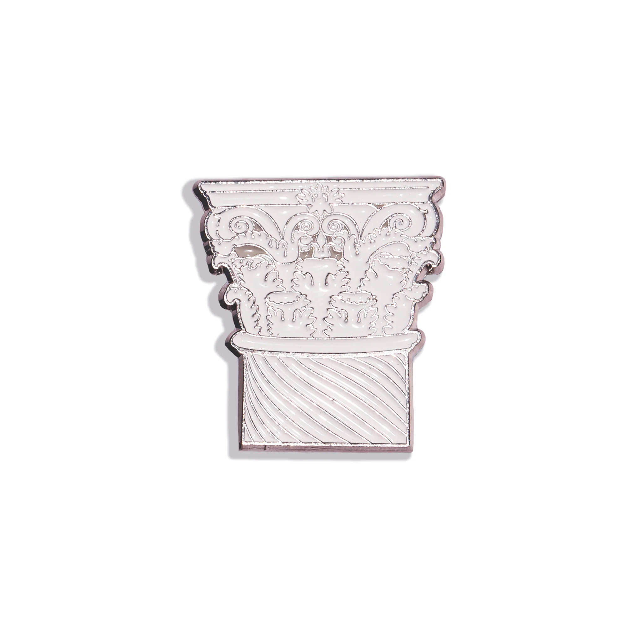 Corinthian Column Enamel Pin