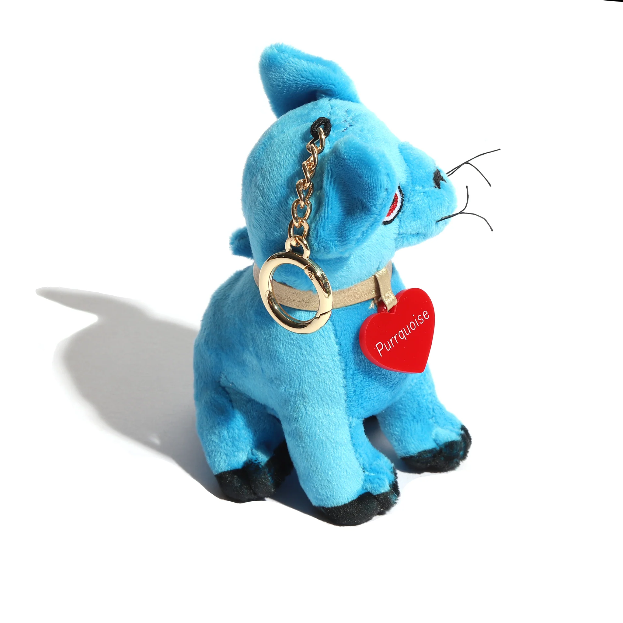 Plush Purrquoise Keychain - Image 2