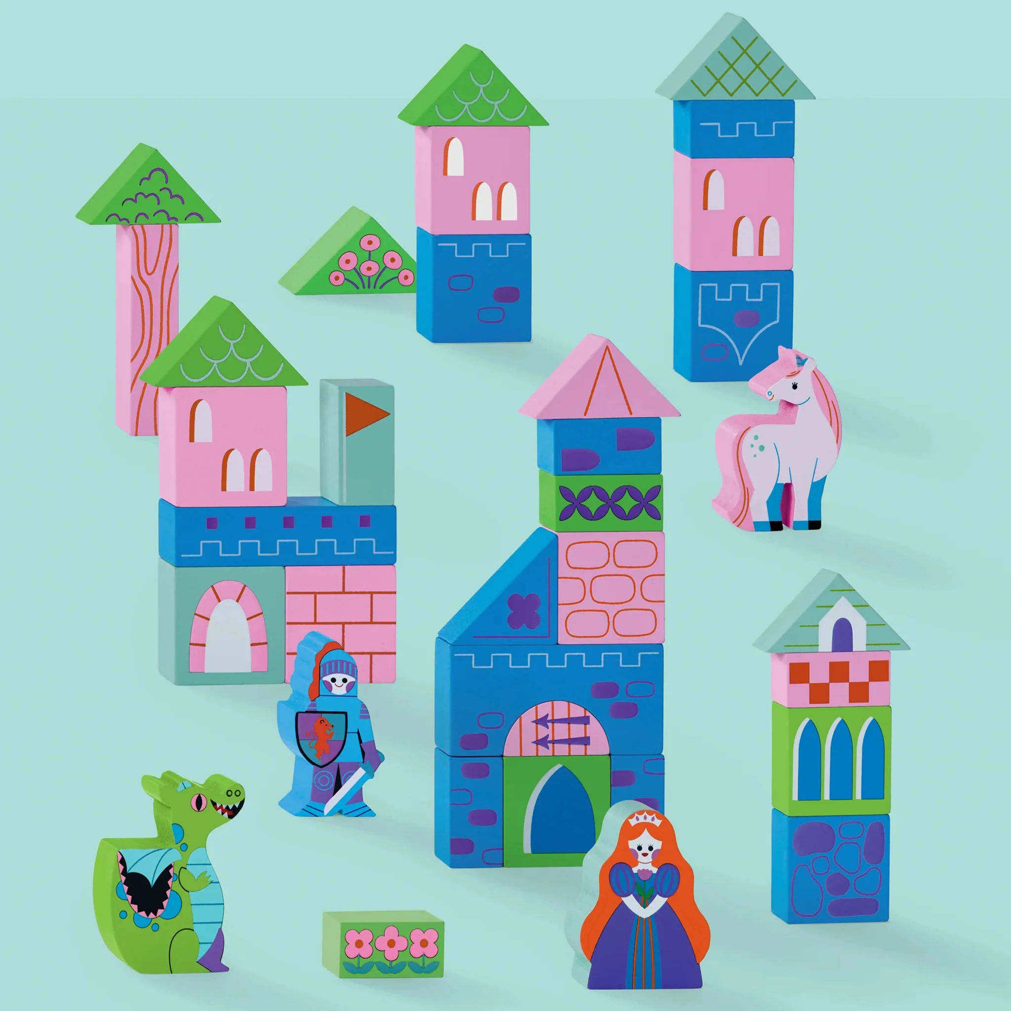 Princess Palace Building Blocks - Image 4