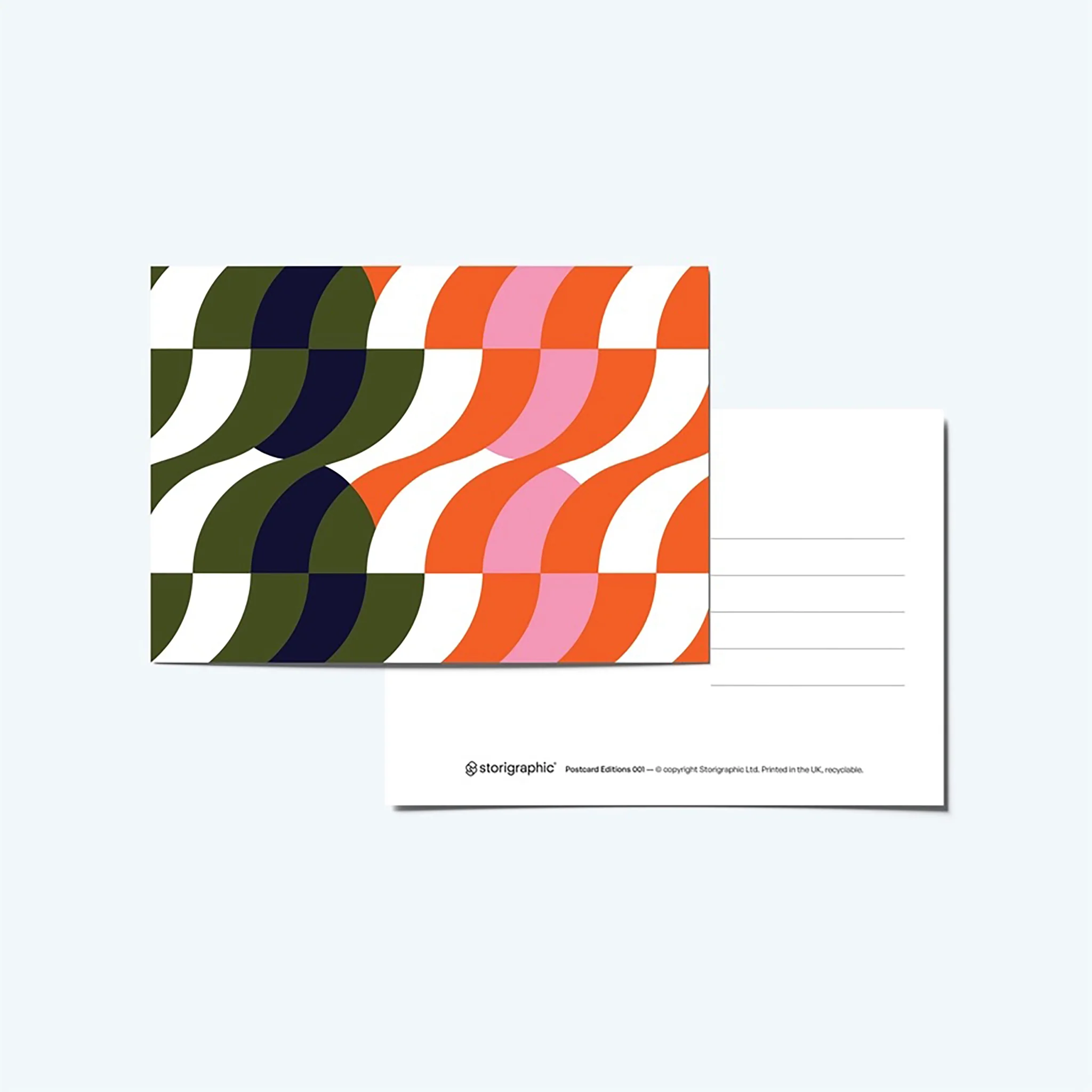 Geometric Postcard Book - Image 6