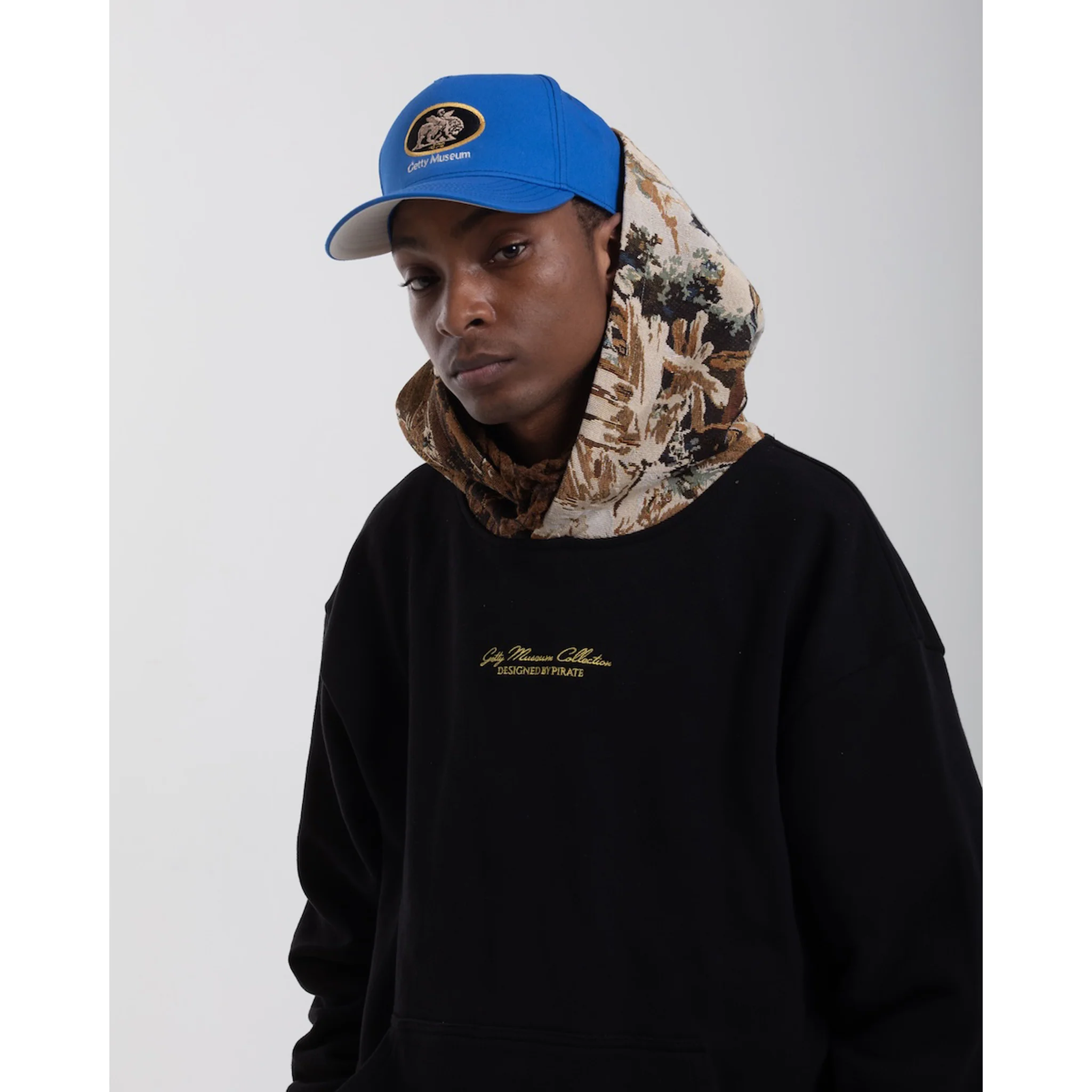 Psyche at the Basketmakers Jacquard Tapestry Hoodie - Black - Image 8