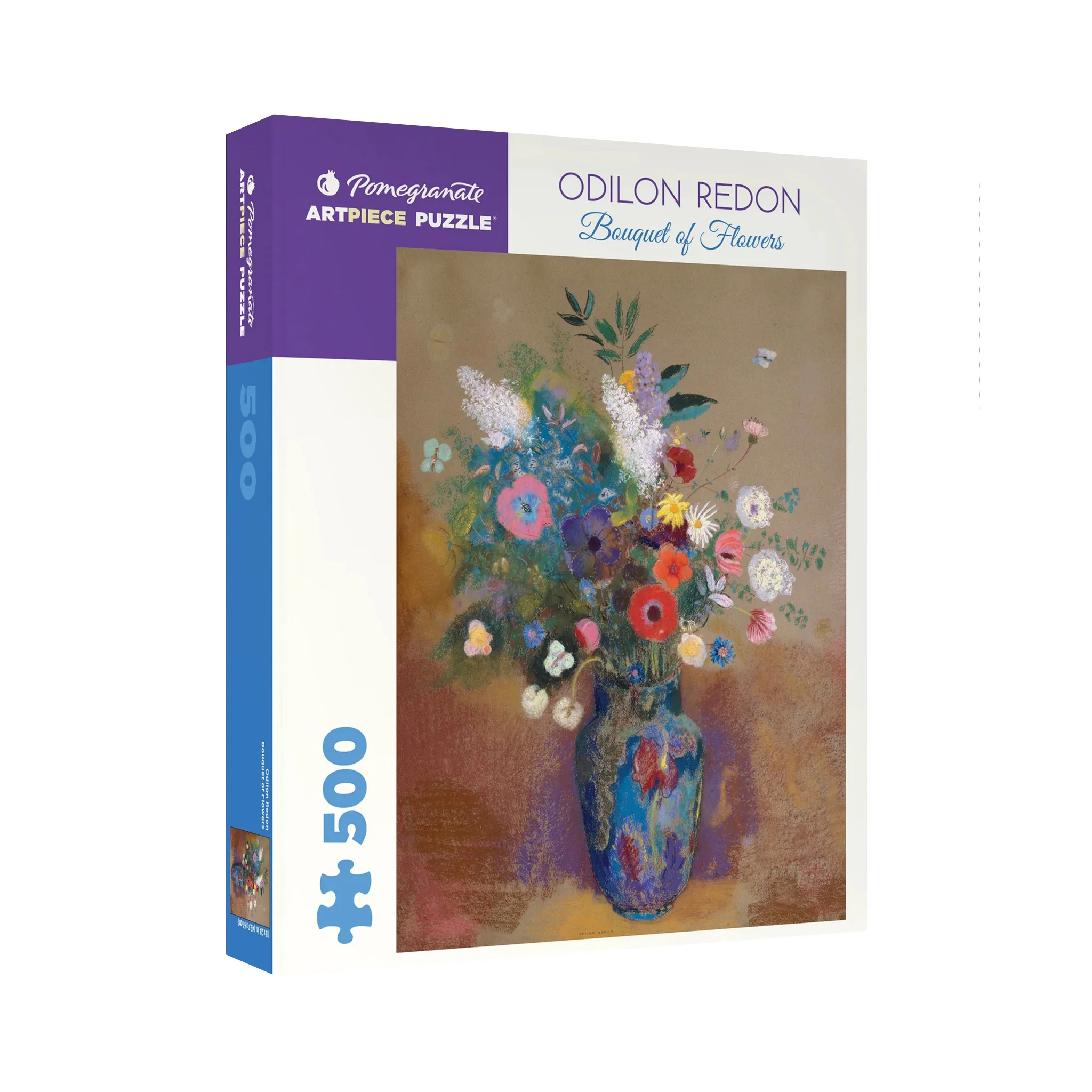 Odilon Redon Bouquet of Flowers Jigsaw Puzzle - 500 Pieces