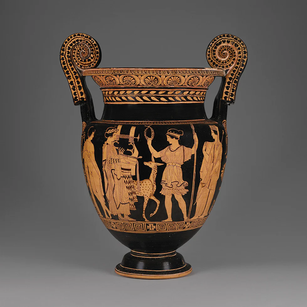 Roman Red Figure Scene Music Box - Image 3