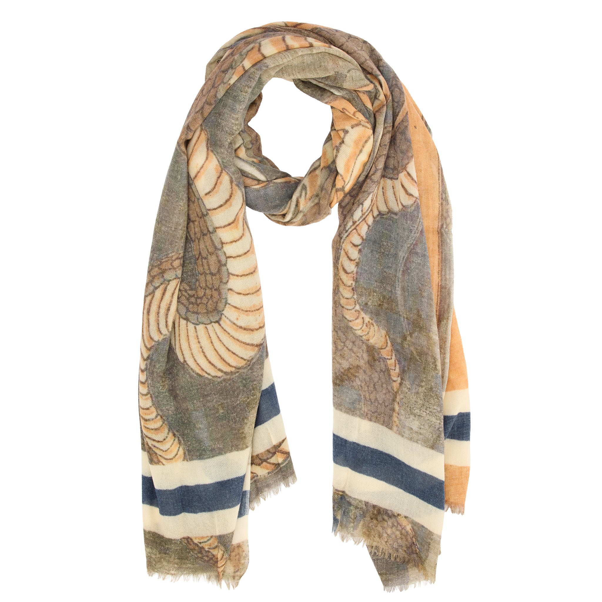 Dragon Wool Scarf XL