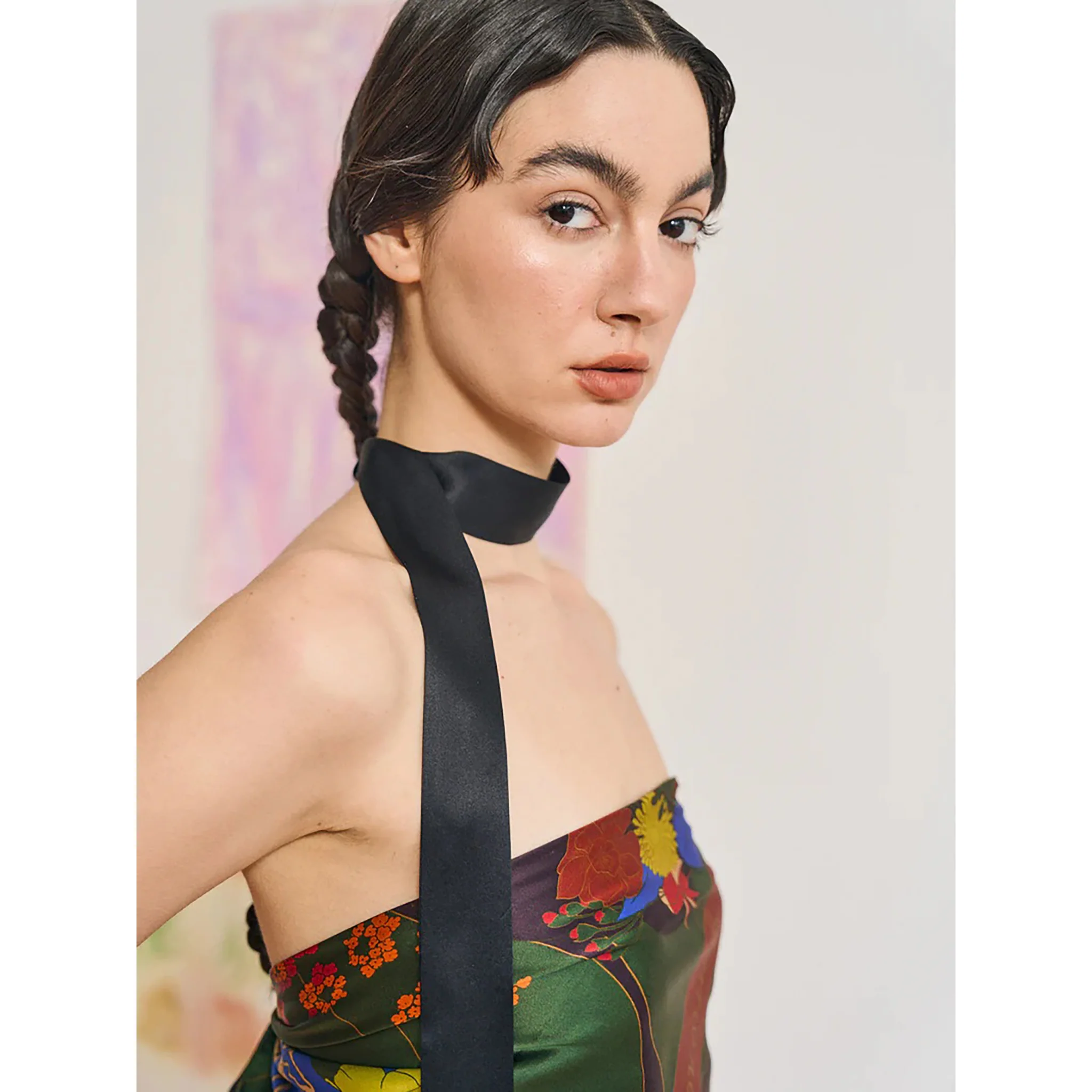 Silk Ribbon Scarf - Image 2