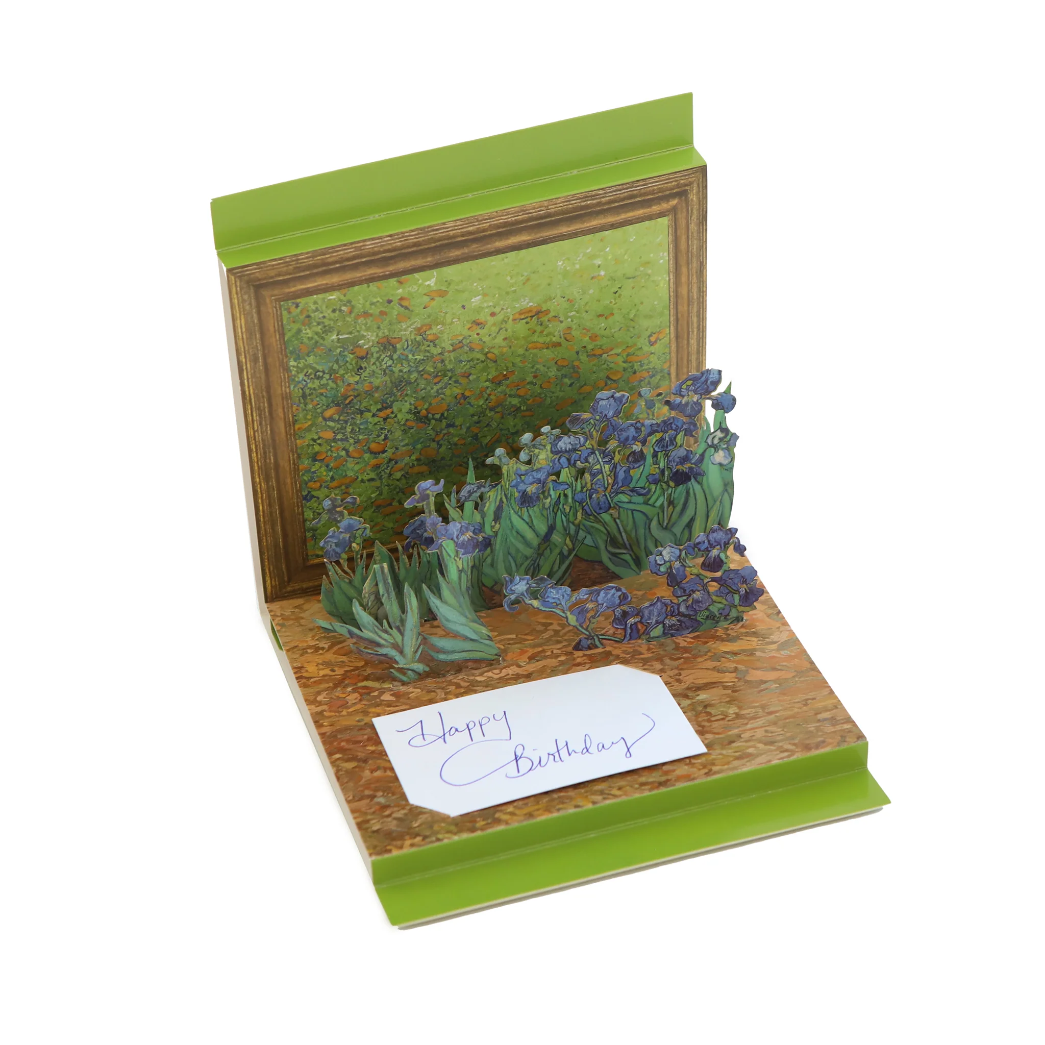 Van Gogh Irises - Pop-Up Card