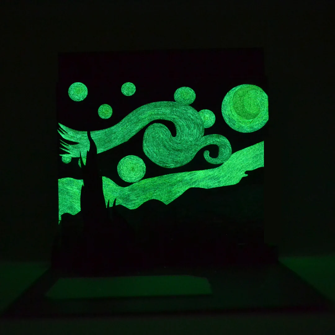Pop-Up Card - Van Gogh's The Starry Night - Image 4