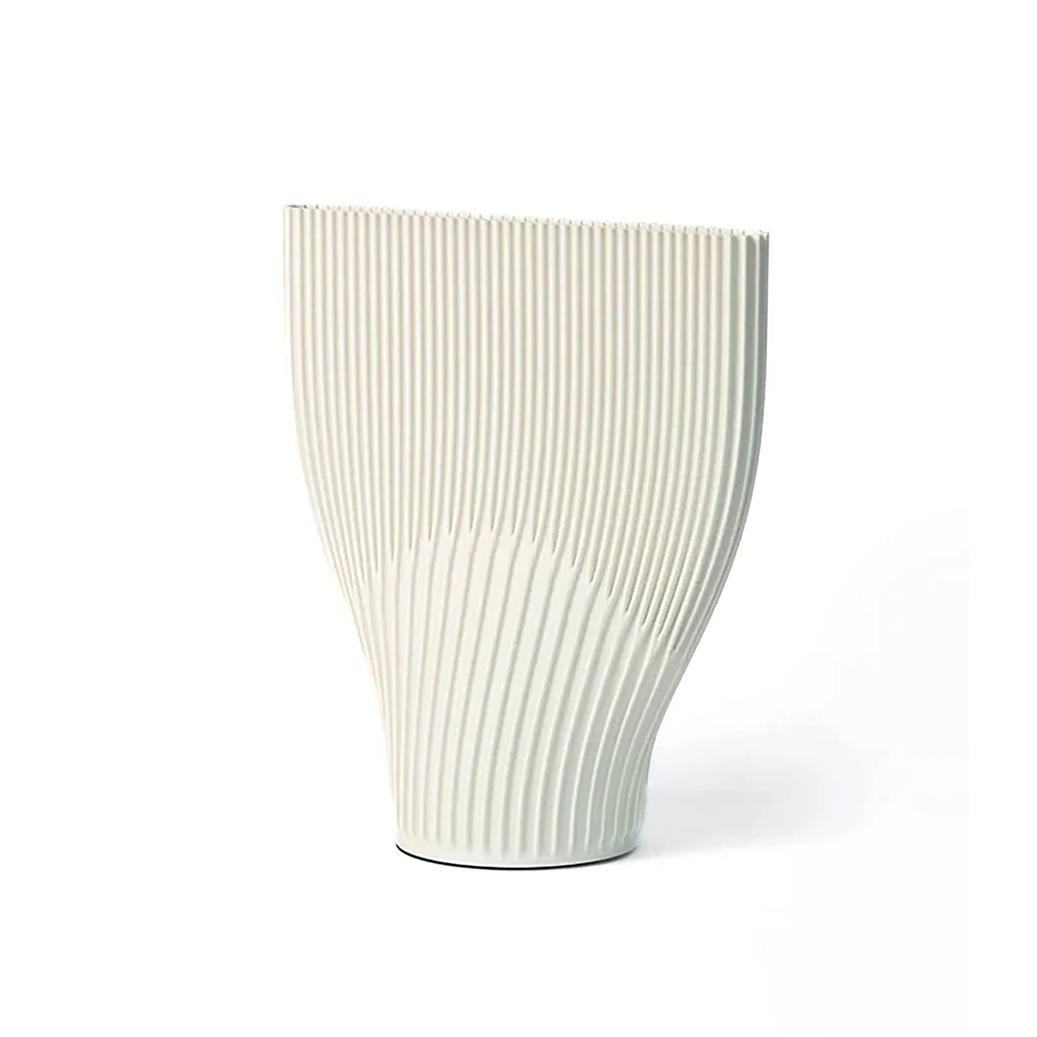 Fluke Vase - Eggshell
