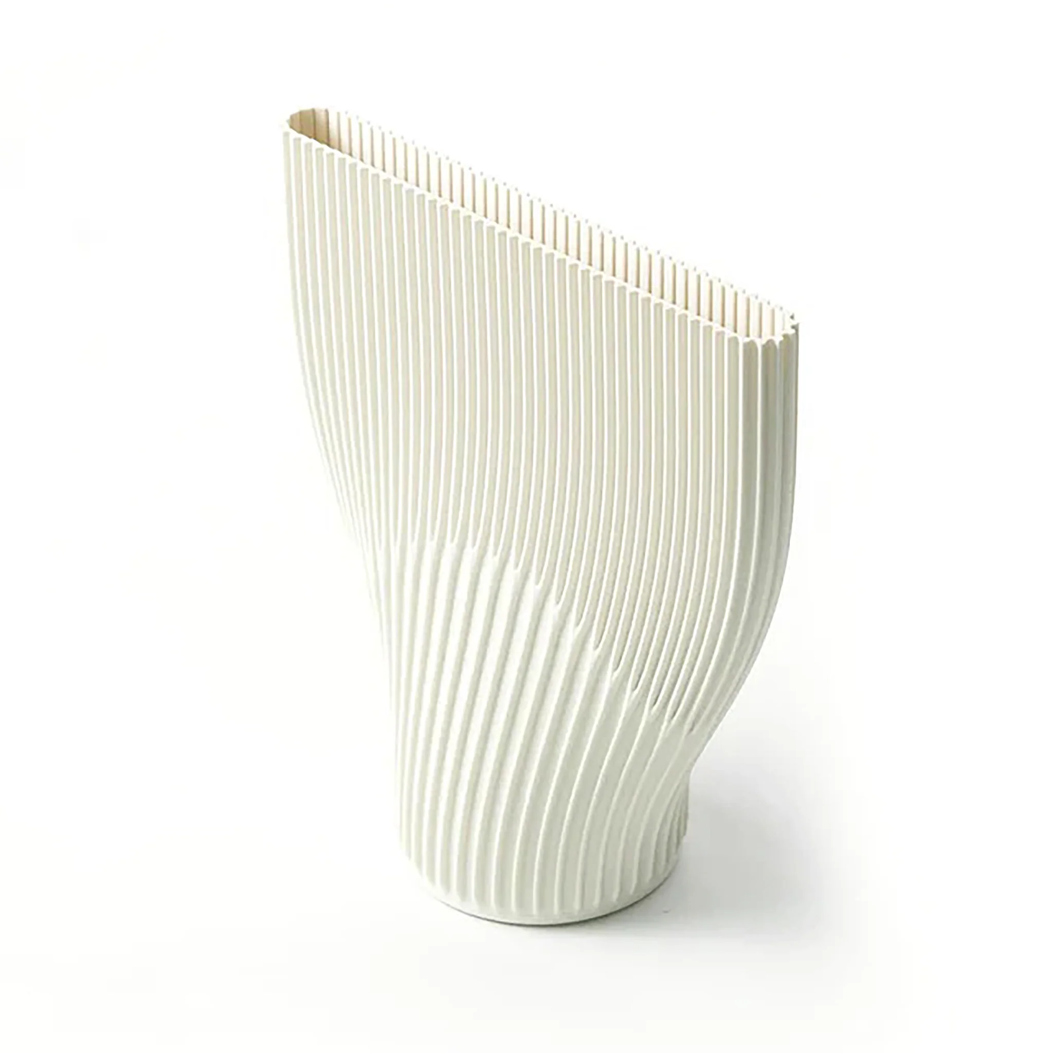 Fluke Vase - Eggshell - Image 2