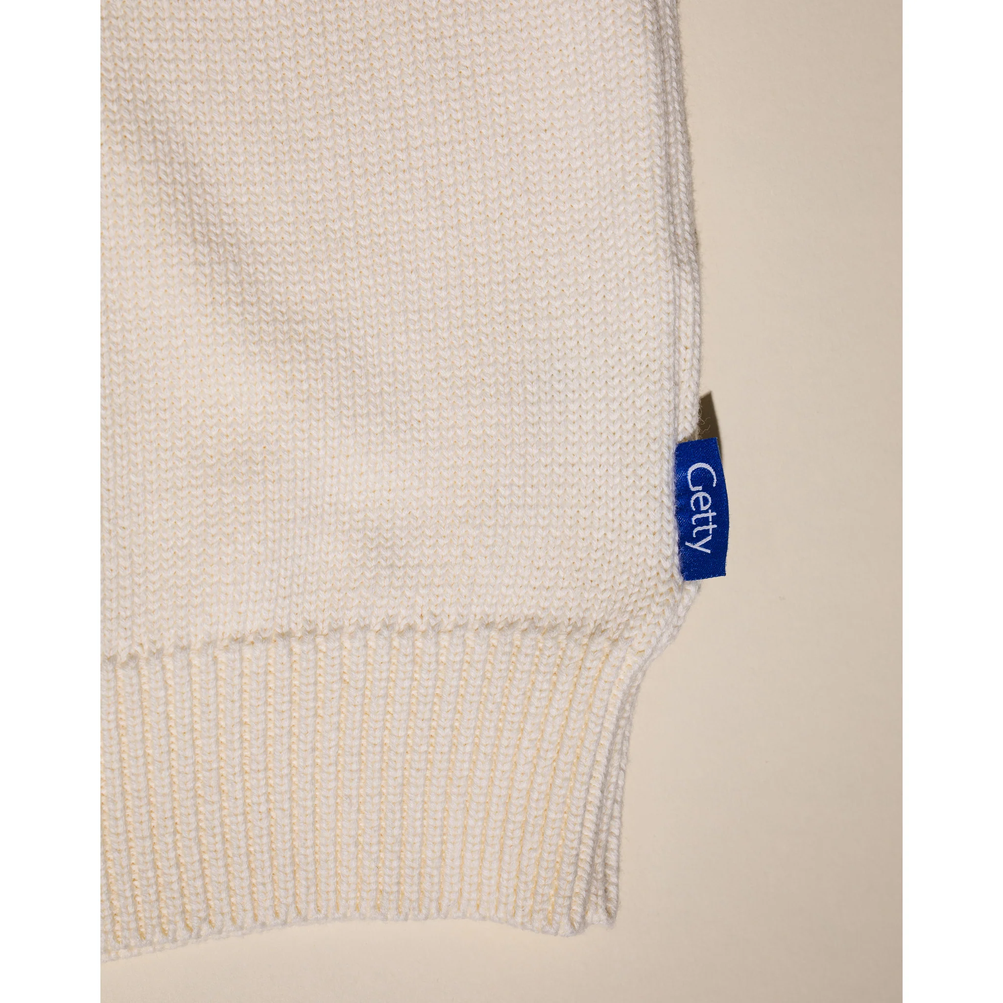 Witte Marvelje Knitted Embroidery Crewneck - Cream - Image 24